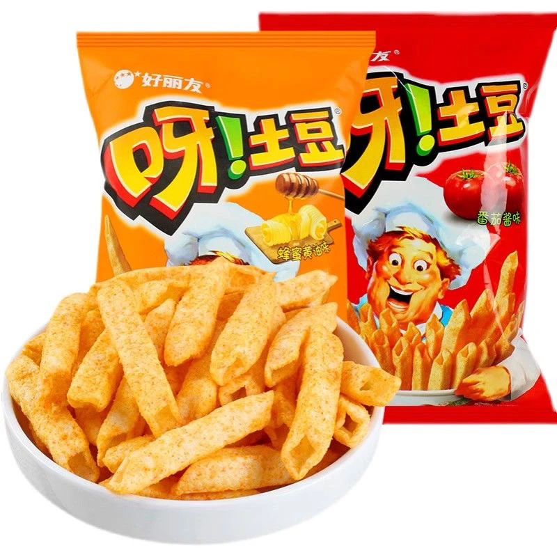 好丽友呀！土豆四连包