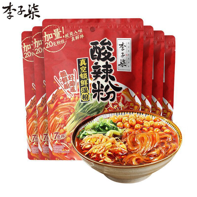 李子柒柳州螺螄粉速食廣西特產