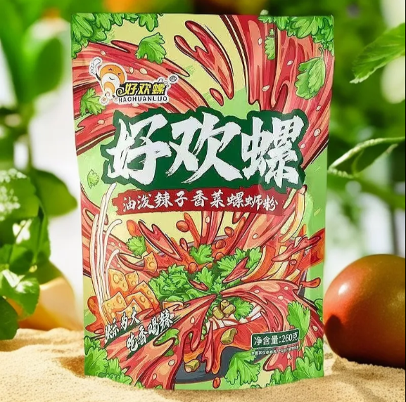 好歡螺螄粉/花甲味/小龍蝦味/番茄味/香菜味/麻辣素毛肚