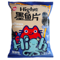 喜盈盈52g墨鱼片黑松露藤椒辣大包装膨化网红追剧休闲零食