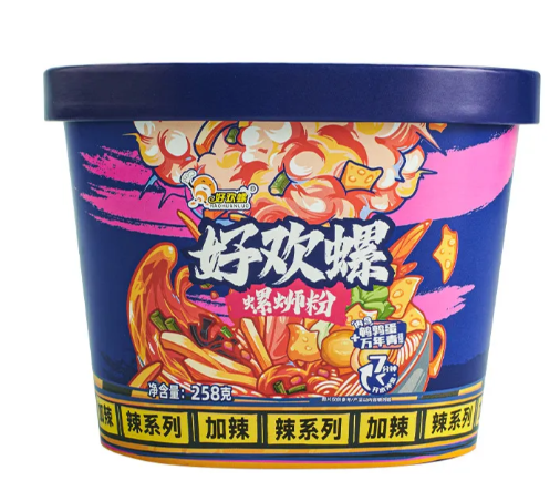好歡螺螄粉/花甲味/小龍蝦味/番茄味/香菜味/麻辣素毛肚
