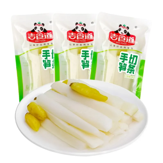 吉食道手切筍條 泡椒竹筍 脆筍 酸辣
