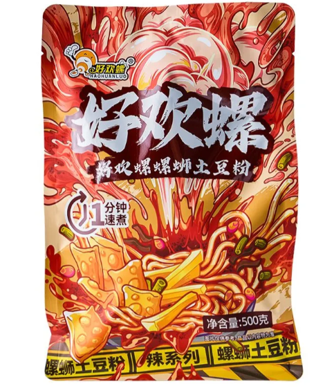 好歡螺螄粉/花甲味/小龍蝦味/番茄味/香菜味/麻辣素毛肚